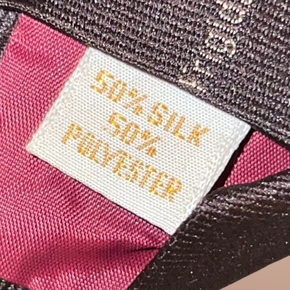 OOAK Vintage Frigidaire The President Poly/Silk Blend Brown Tie  One of a Kind - Picture 5 of 5